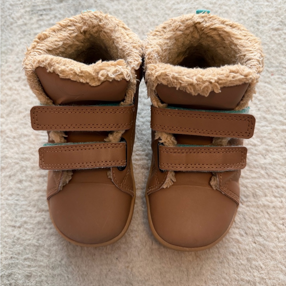 Cozy Brown Kids boots